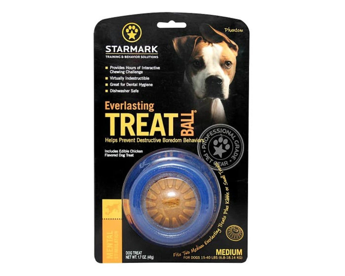 Starmark Everlasting Treat Ball Dog Toy 4 Starmark Everlasting Treat Ball Dog Toy - Image 2
