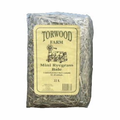 Torwood Farm Mini Rye Grass Bale 22L